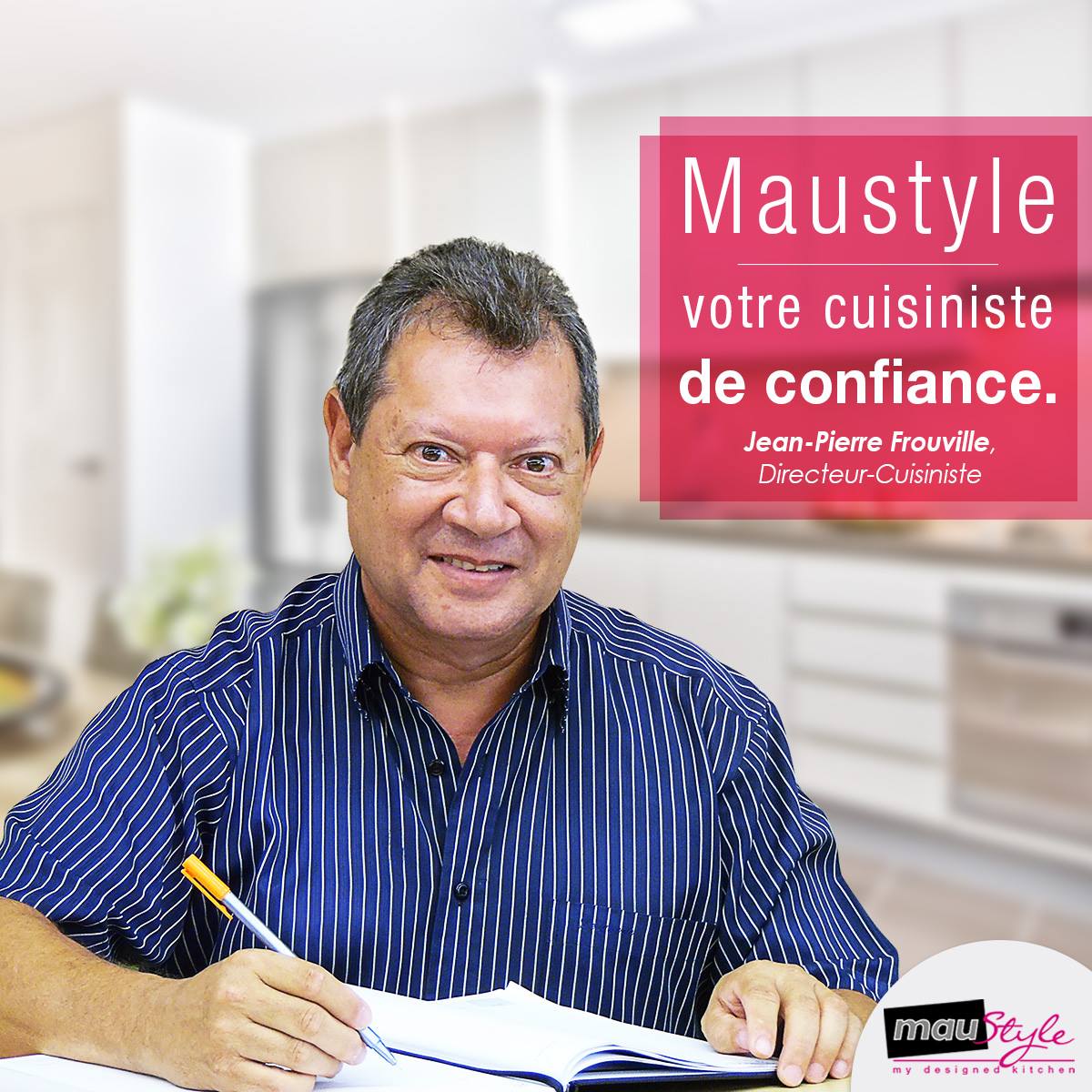 Directeur Cuisiniste à ile Maurice - Monsieur Frouville Jean Pierre